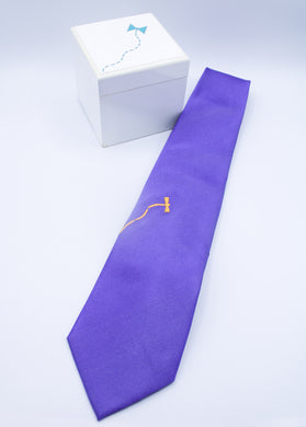 Purple Tie for Esophageal Cancer