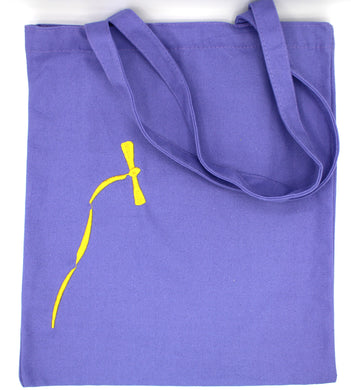 Purple Tote Bag for Esophageal Cancer