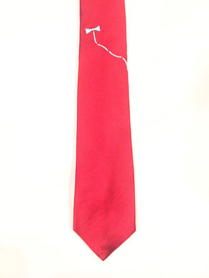 Crimson Red Tie